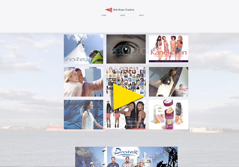 Website Design with work samples